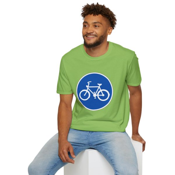 Cykel T-shirt – T-shirt med cykelsymbol | Perfekt til cyklister og byelskere - Billede 9