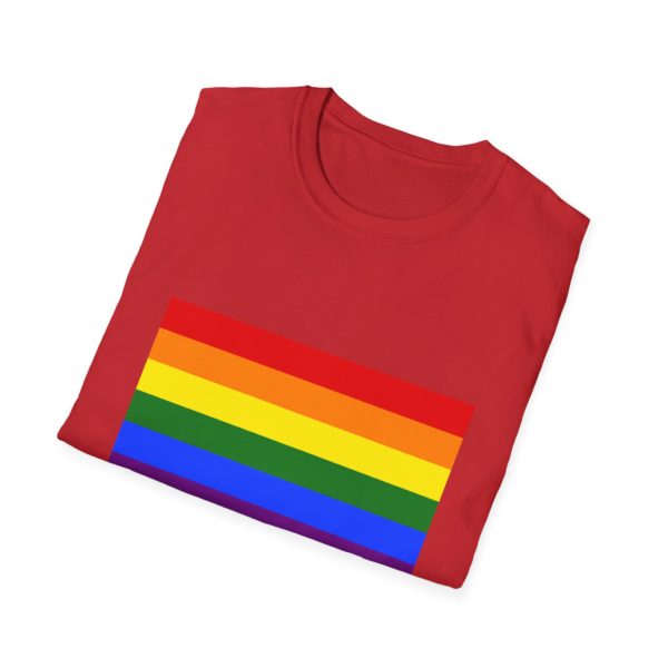 Regnbue Pride T-shirt – Rainbow LGBT Statement Tee - Billede 7