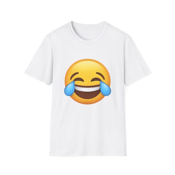Face with Tears of Joy T-shirt – Sjov emoji T-shirt | Humor, good vibes og grin - Billede 15