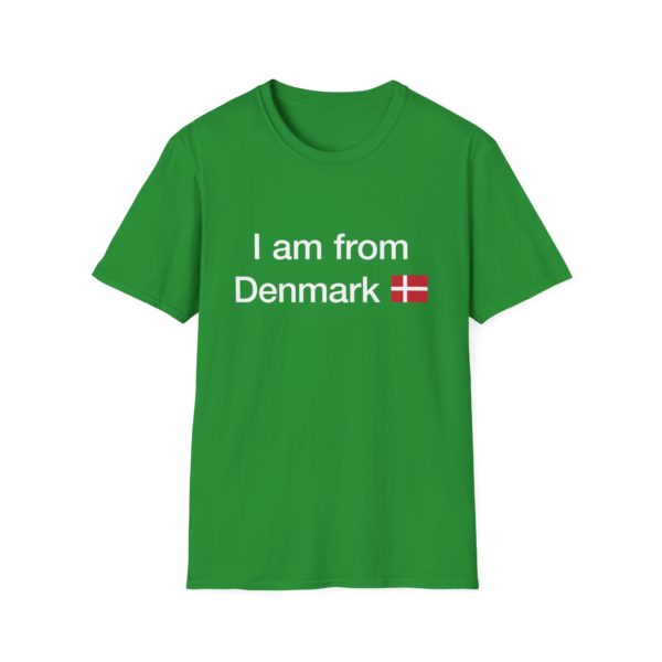 I Am From Denmark T-shirt – Dansk flag T-shirt til rejsende, turister og udlandsdanskere - Billede 9