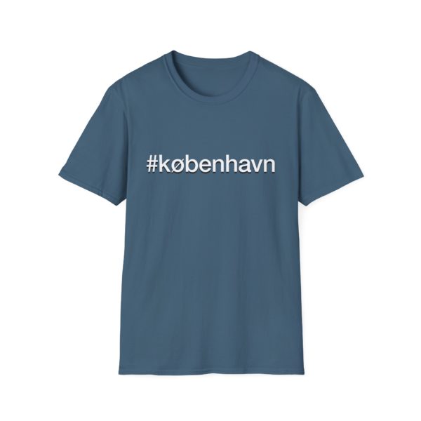 #københavn T-shirt – Trendy T-shirt med hashtag | Til dig der elsker København - Billede 12