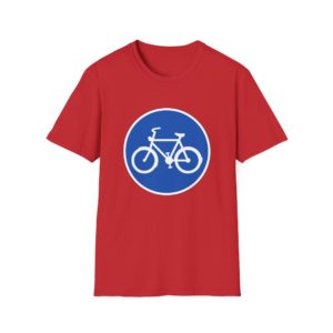Cykel T-shirt – T-shirt med cykelsymbol | Perfekt til cyklister og byelskere