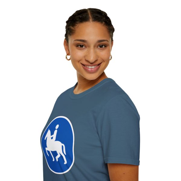 Ridesti T-shirt – T-shirt med hesteskilt | Perfekt til ryttere og hesteelskere 🐎 - Billede 15