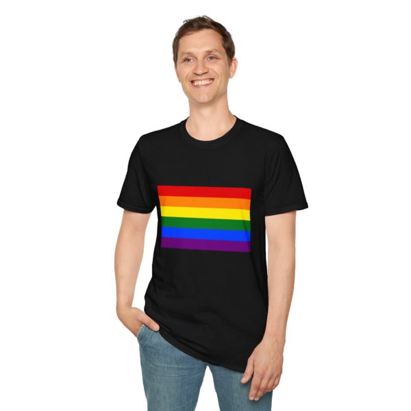 Regnbue Pride T-shirt – Rainbow LGBT Statement Tee - Billede 10