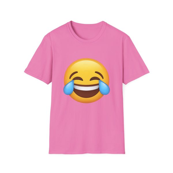 Face with Tears of Joy T-shirt – Sjov emoji T-shirt | Humor, good vibes og grin - Billede 22