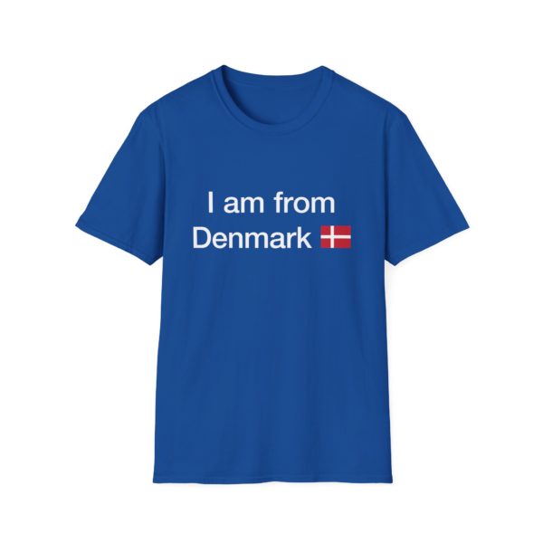 I Am From Denmark T-shirt – Dansk flag T-shirt til rejsende, turister og udlandsdanskere - Billede 13