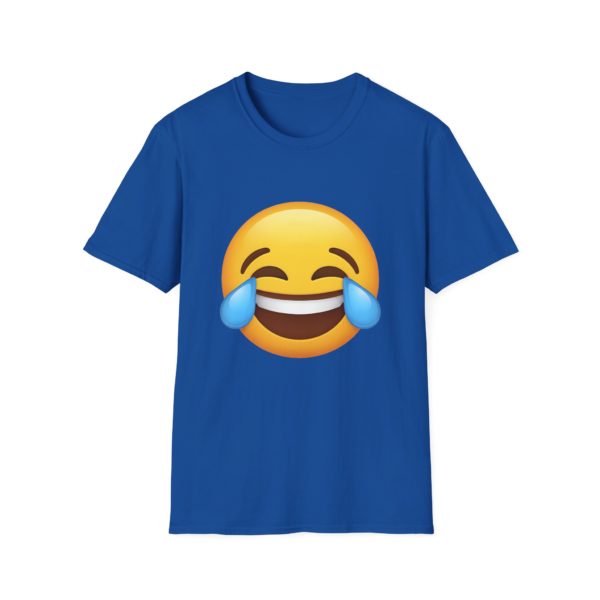 Face with Tears of Joy T-shirt – Sjov emoji T-shirt | Humor, good vibes og grin - Billede 13