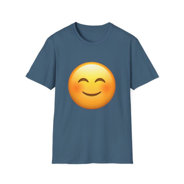 Glad smiley / emoji T-shirt | Positiv energi og retro-stil