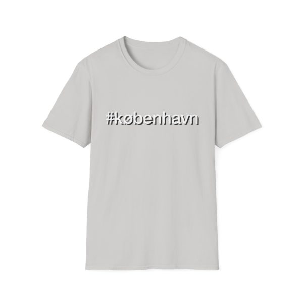 #københavn T-shirt – Trendy T-shirt med hashtag | Til dig der elsker København - Billede 20