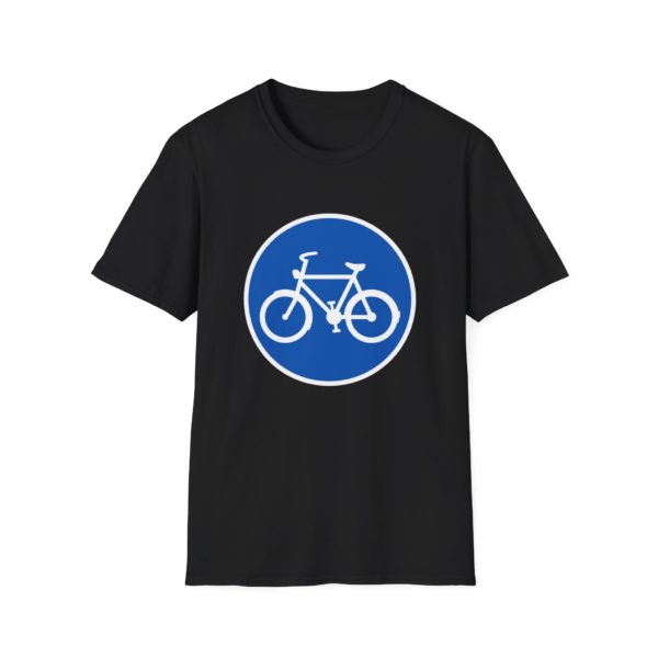 Cykel T-shirt – T-shirt med cykelsymbol | Perfekt til cyklister og byelskere - Billede 2