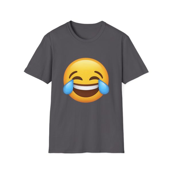 Face with Tears of Joy T-shirt – Sjov emoji T-shirt | Humor, good vibes og grin - Billede 12