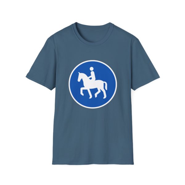 Ridesti T-shirt – T-shirt med hesteskilt | Perfekt til ryttere og hesteelskere 🐎 - Billede 13