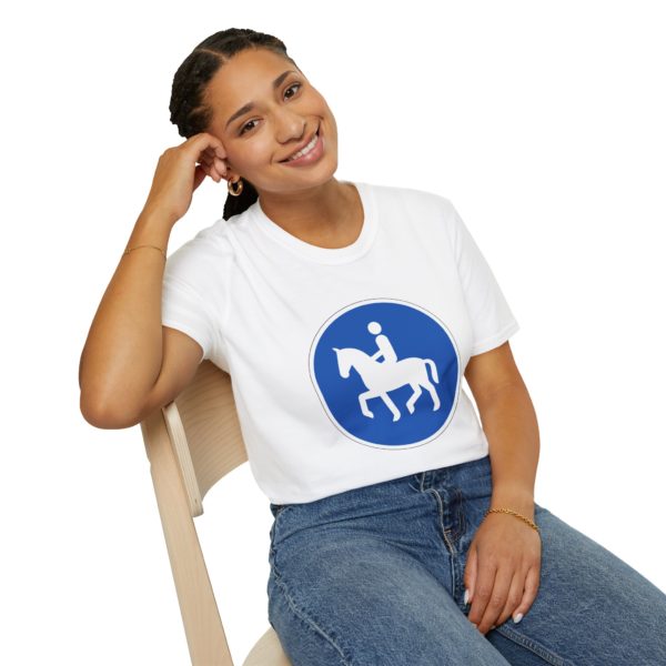 Ridesti T-shirt – T-shirt med hesteskilt | Perfekt til ryttere og hesteelskere 🐎 - Billede 20