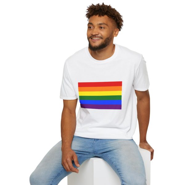Regnbue Pride T-shirt – Rainbow LGBT Statement Tee - Billede 8