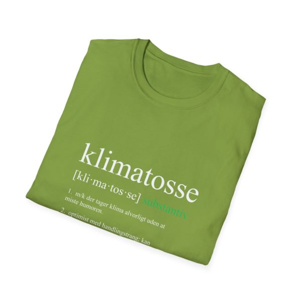 Klimatosse – ordbogs T-shirt - Billede 3