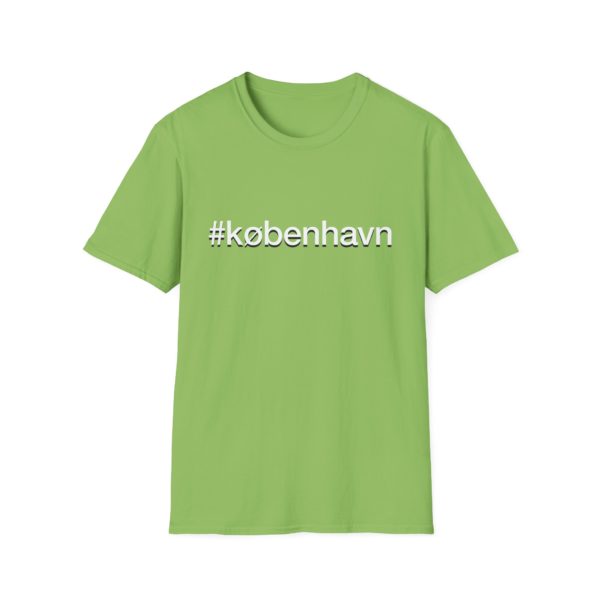 #københavn T-shirt – Trendy T-shirt med hashtag | Til dig der elsker København - Billede 2