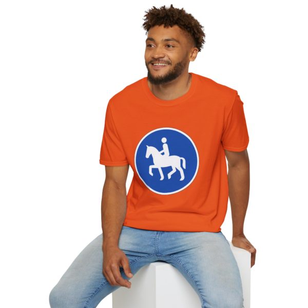 Ridesti T-shirt – T-shirt med hesteskilt | Perfekt til ryttere og hesteelskere 🐎 - Billede 5