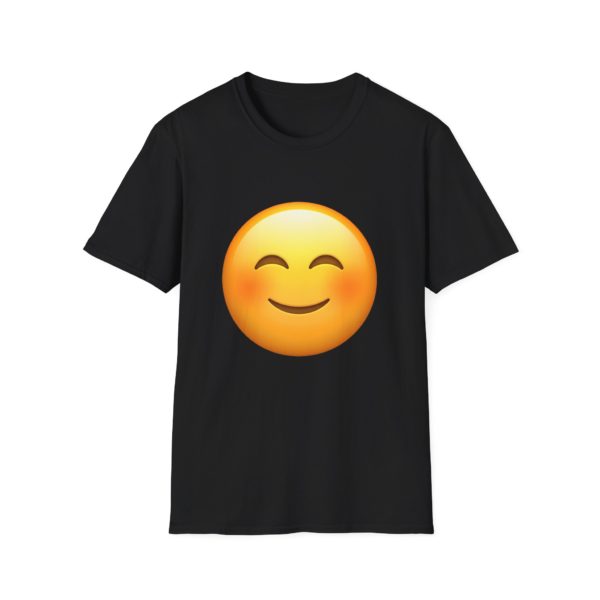 Glad smiley / emoji T-shirt | Positiv energi og retro-stil - Billede 3