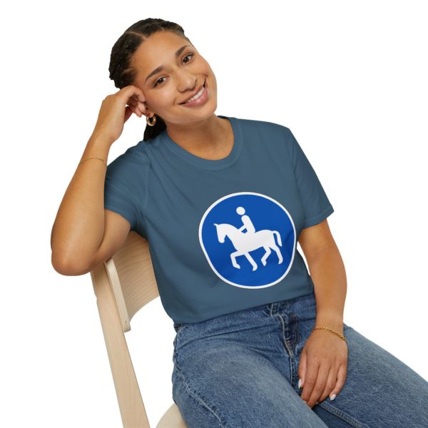 Ridesti T-shirt – T-shirt med hesteskilt | Perfekt til ryttere og hesteelskere 🐎 - Billede 14