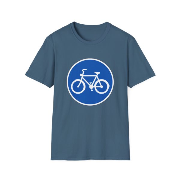 Cykel T-shirt – T-shirt med cykelsymbol | Perfekt til cyklister og byelskere - Billede 13