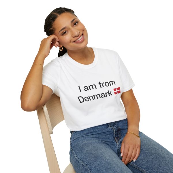 I Am From Denmark T-shirt – Dansk flag T-shirt til rejsende, turister og udlandsdanskere - Billede 17