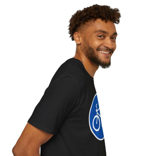 Cykel T-shirt – T-shirt med cykelsymbol | Perfekt til cyklister og byelskere - Billede 4