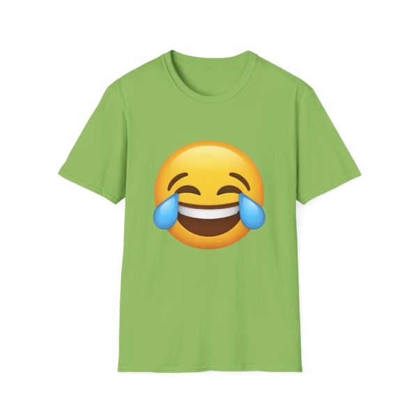 Face with Tears of Joy T-shirt – Sjov emoji T-shirt | Humor, good vibes og grin - Billede 19