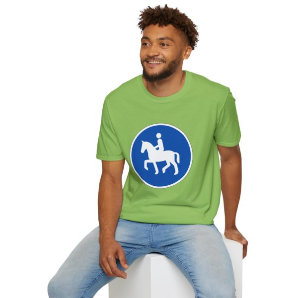Ridesti T-shirt – T-shirt med hesteskilt | Perfekt til ryttere og hesteelskere 🐎 - Billede 9