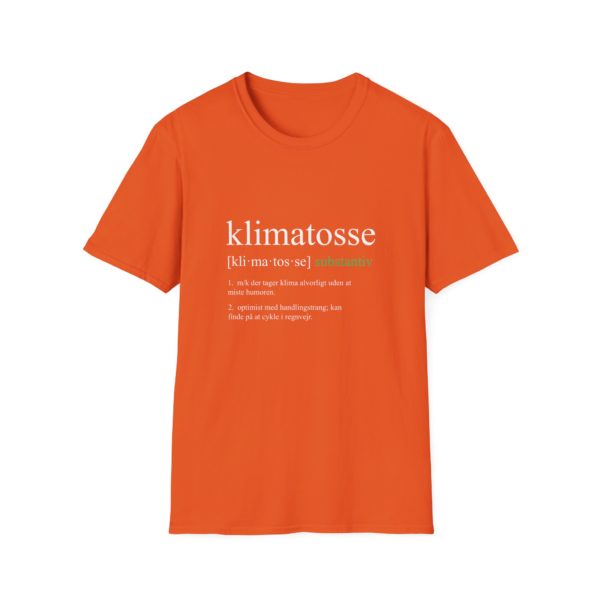 Klimatosse – ordbogs T-shirt - Billede 2