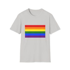 Regnbue Pride T-shirt – Rainbow LGBT Statement Tee