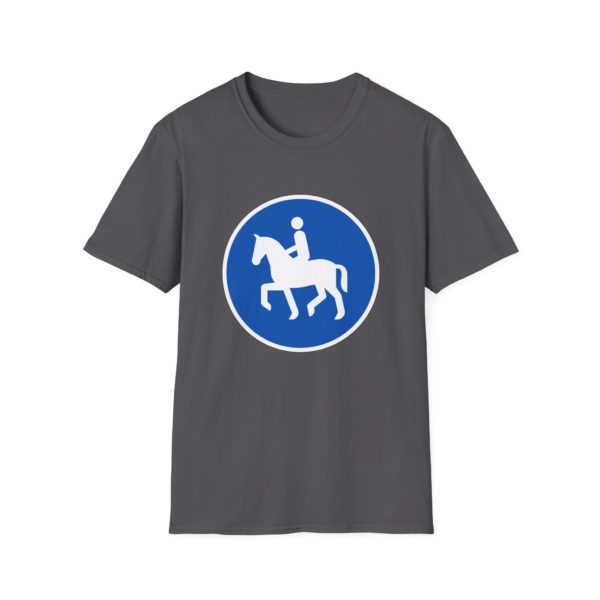 Ridesti T-shirt – T-shirt med hesteskilt | Perfekt til ryttere og hesteelskere 🐎 - Billede 10