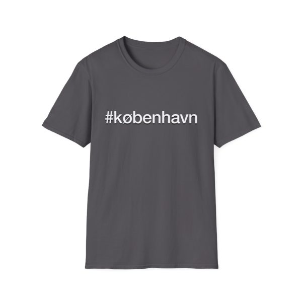 #københavn T-shirt – Trendy T-shirt med hashtag | Til dig der elsker København - Billede 6