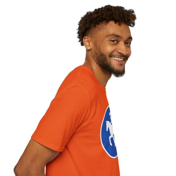 Ridesti T-shirt – T-shirt med hesteskilt | Perfekt til ryttere og hesteelskere 🐎 - Billede 7