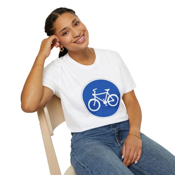 Cykel T-shirt – T-shirt med cykelsymbol | Perfekt til cyklister og byelskere - Billede 19