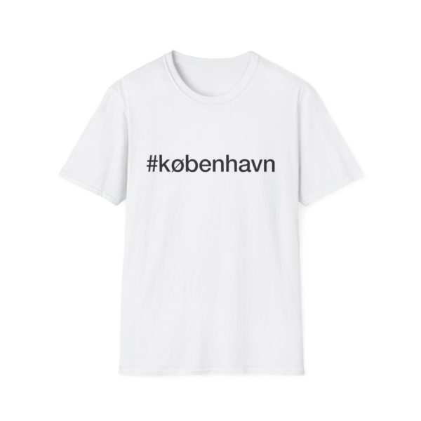 #københavn T-shirt – Trendy T-shirt med hashtag | Til dig der elsker København - Billede 17