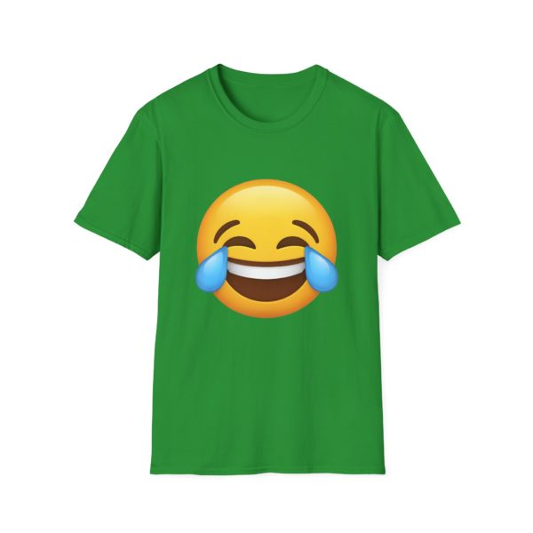 Face with Tears of Joy T-shirt – Sjov emoji T-shirt | Humor, good vibes og grin - Billede 8