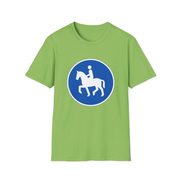 Ridesti T-shirt – T-shirt med hesteskilt | Perfekt til ryttere og hesteelskere 🐎 - Billede 8