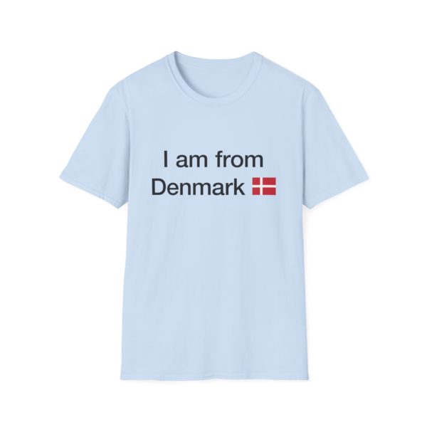 I Am From Denmark T-shirt – Dansk flag T-shirt til rejsende, turister og udlandsdanskere - Billede 21