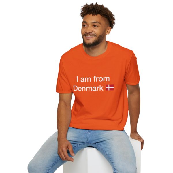 I Am From Denmark T-shirt – Dansk flag T-shirt til rejsende, turister og udlandsdanskere - Billede 8