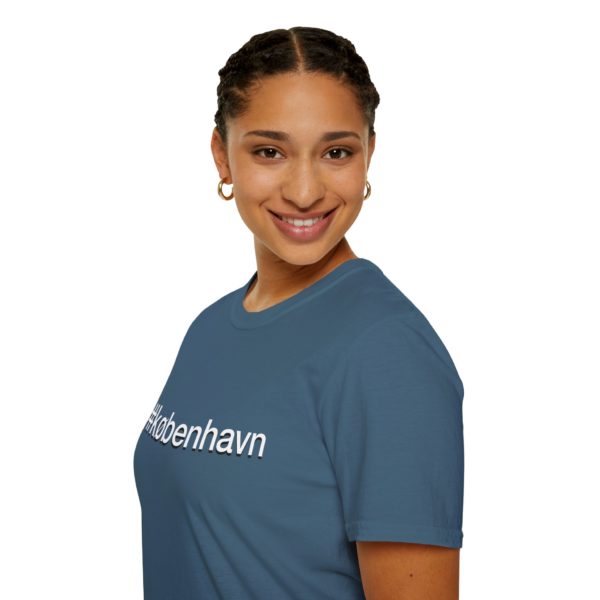 #københavn T-shirt – Trendy T-shirt med hashtag | Til dig der elsker København - Billede 14