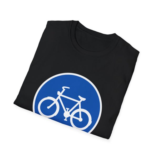 Cykel T-shirt – T-shirt med cykelsymbol | Perfekt til cyklister og byelskere - Billede 3