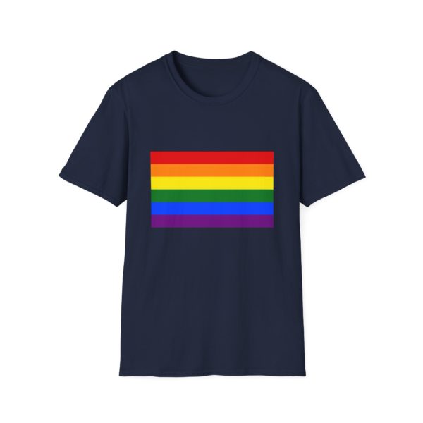 Regnbue Pride T-shirt – Rainbow LGBT Statement Tee - Billede 9