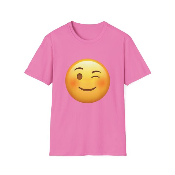 Wink Emoji T-shirt – Sjov og flabet emoji T-shirt | Humor, flirt og attitude - Billede 22
