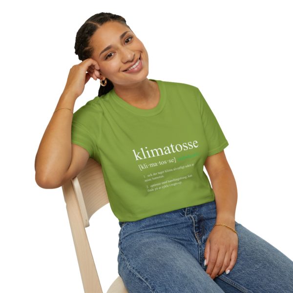 Klimatosse – ordbogs T-shirt - Billede 5