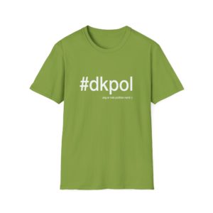 #DKPOL T-shirt – Politisk T-shirt for nørder og meningsmaskiner | Dansk politik med stil