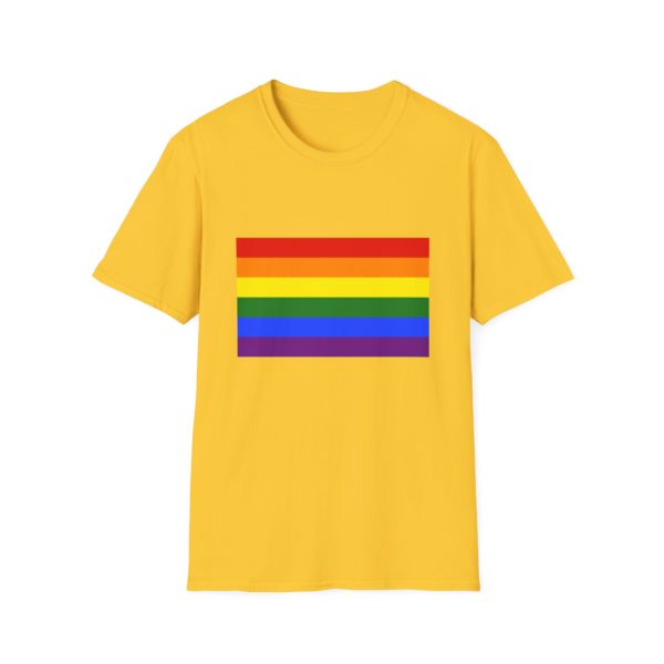 Regnbue Pride T-shirt – Rainbow LGBT Statement Tee - Billede 3