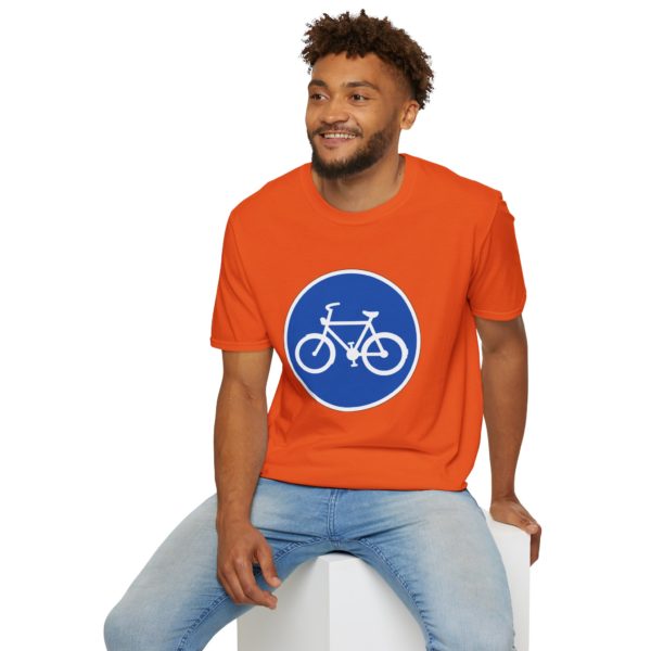 Cykel T-shirt – T-shirt med cykelsymbol | Perfekt til cyklister og byelskere - Billede 5