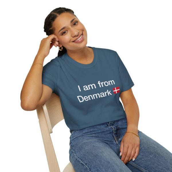 I Am From Denmark T-shirt – Dansk flag T-shirt til rejsende, turister og udlandsdanskere - Billede 11