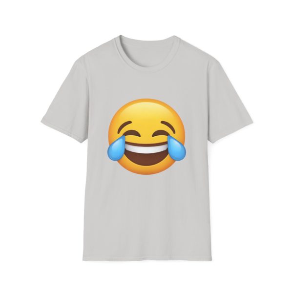 Face with Tears of Joy T-shirt – Sjov emoji T-shirt | Humor, good vibes og grin - Billede 18